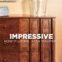 Impressive wood furniture