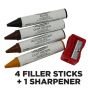 4 filler sticks