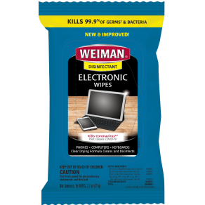 Electronic Wipes on-the-go