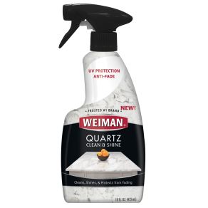 Quartz countertop cleaner and polish